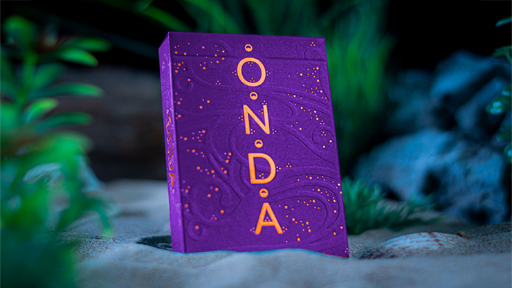 ONDA V2 (Purple) by Jocu Playing Cards by Murphy's Magic Supplies, Inc.
