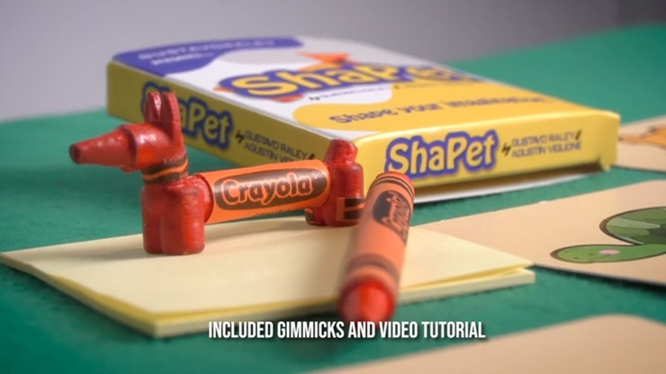 SHAPET (Gimmicks and Online Instructions) by Gustavo Raley - Trick by Murphy's Magic Supplies, Inc.