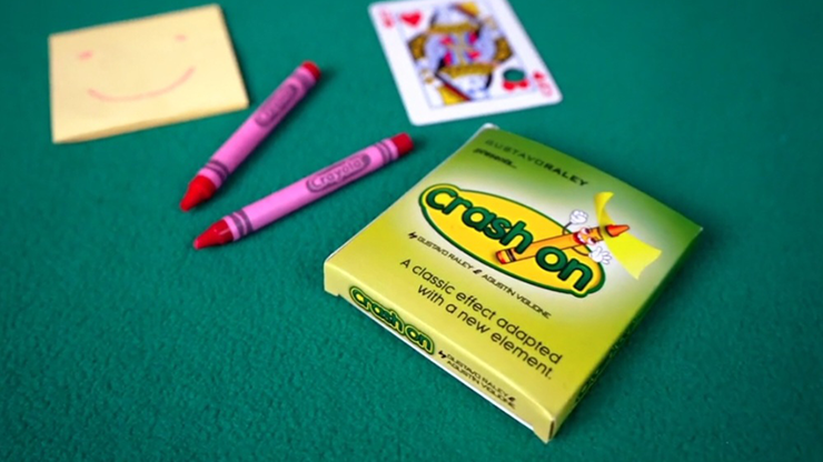 CRASH ON (Gimmicks and Online Instructions) by Gustavo Raley - Trick by Murphy's Magic Supplies, Inc.