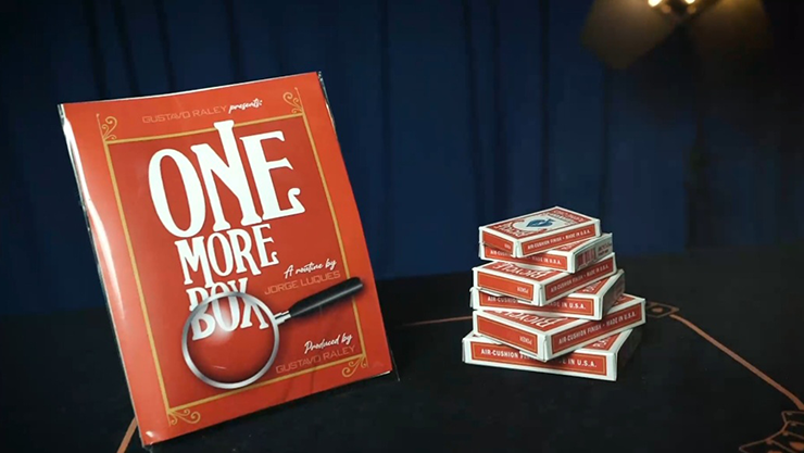 ONE MORE BOX RED (Gimmicks and Online Instructions) by Gustavo Raley - Trick by Murphy's Magic Supplies, Inc.
