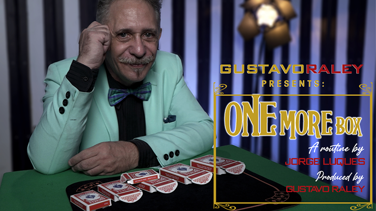 ONE MORE BOX RED (Gimmicks and Online Instructions) by Gustavo Raley - Trick by Murphy's Magic Supplies, Inc.