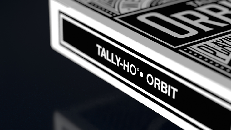 Orbit Tally Ho Circle Back (Black) Playing Cards by Murphy's Magic Supplies, Inc.