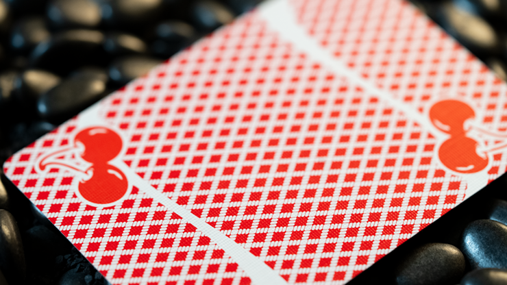 Limited Bee X Cherry (Red) Playing Cards by Murphy's Magic Supplies, Inc.
