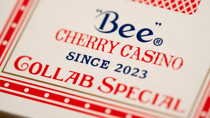 Limited Bee X Cherry (Red) Playing Cards by Murphy's Magic Supplies, Inc.