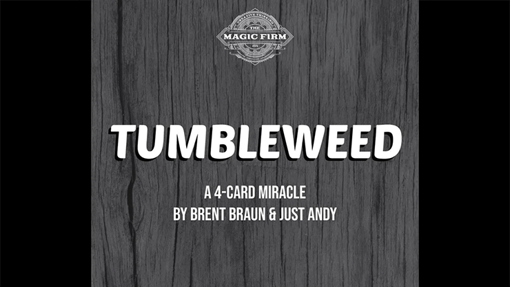 Tumbleweed (Gimmicks and Online Instructions) by Brent Braun and Andy Glass - Trick by Murphy's Magic Supplies, Inc.