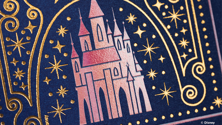 Bicycle Disney Princess (Navy) by US Playing Card Co. by Murphy's Magic Supplies, Inc.