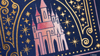 Bicycle Disney Princess (Navy) by US Playing Card Co. by Murphy's Magic Supplies, Inc.