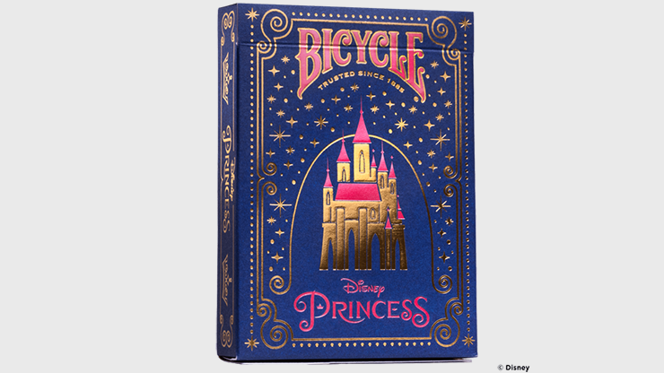 Bicycle Disney Princess (Navy) by US Playing Card Co. by Murphy's Magic Supplies, Inc.