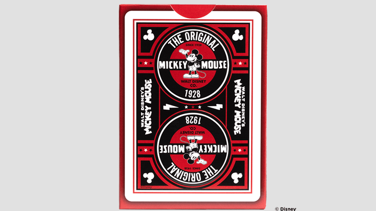 Bicycle Disney Classic Mickey Mouse (Red) by US Playing Card Co. by Murphy's Magic Supplies, Inc.