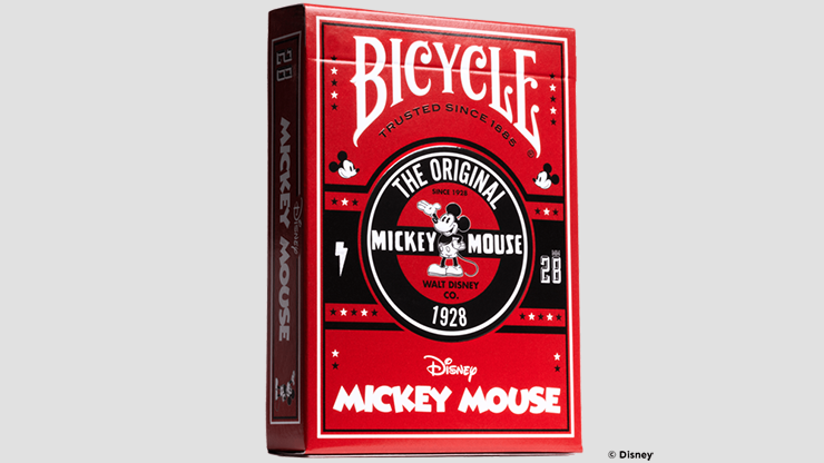 Bicycle Disney Classic Mickey Mouse (Red) by US Playing Card Co. by Murphy's Magic Supplies, Inc.