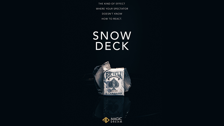 SNOW DECK By Yoan TANUJI & Magic Dream (Gimmicks and Online Instructions) - Trick by Murphy's Magic Supplies, Inc.