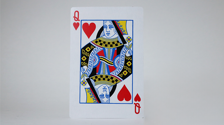 Bicycle Jumbo Queen of Hearts 2 of Club by Murphy's Magic Supplies, Inc.