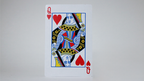 Bicycle Jumbo Queen of Hearts 2 of Club by Murphy's Magic Supplies, Inc.