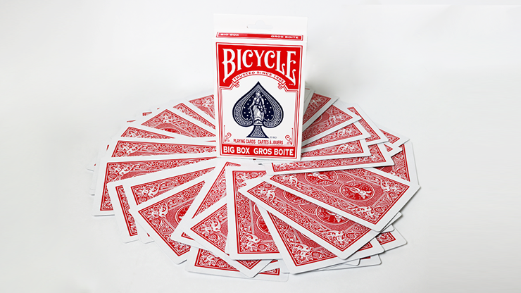 Bicycle Jumbo ESP 50 Cards Red (10 of each Square, Wavy Lines, Star, Circle and Cross) by Murphy's Magic by Murphy's Magic Supplies, Inc.