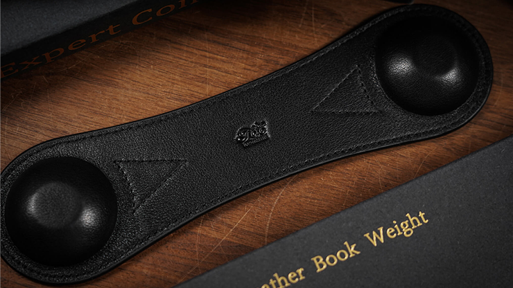 Leather Book Weight (Black) by TCC Presents by Murphy's Magic Supplies, Inc.
