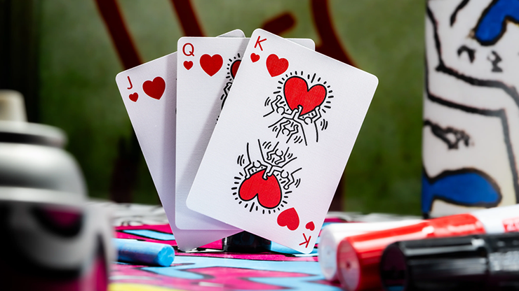 Keith Haring Playing Cards by theory11 by Murphy's Magic Supplies, Inc.