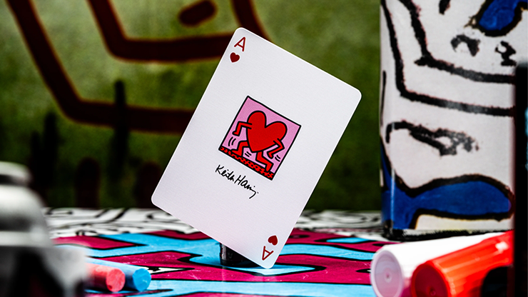 Keith Haring Playing Cards by theory11 by Murphy's Magic Supplies, Inc.