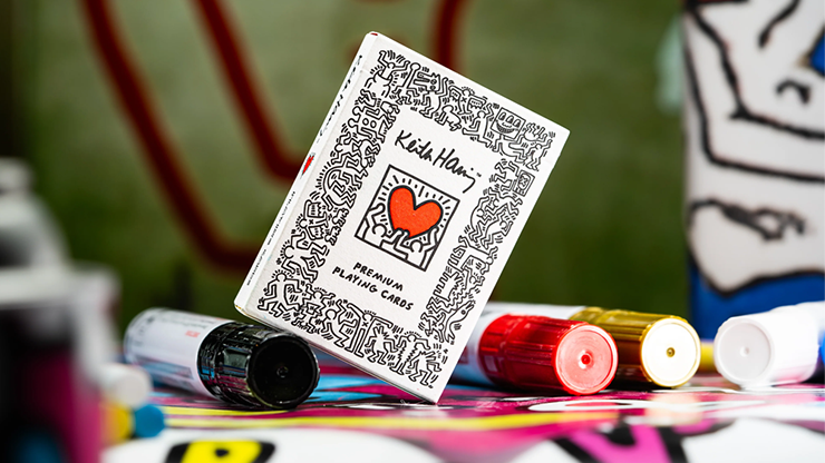 Keith Haring Playing Cards by theory11 by Murphy's Magic Supplies, Inc.