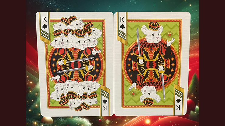 Bicycle Nutcracker (Red) Playing Cards by Murphy's Magic Supplies, Inc.