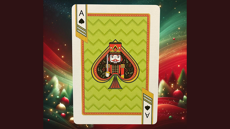 Bicycle Nutcracker (Red) Playing Cards by Murphy's Magic Supplies, Inc.