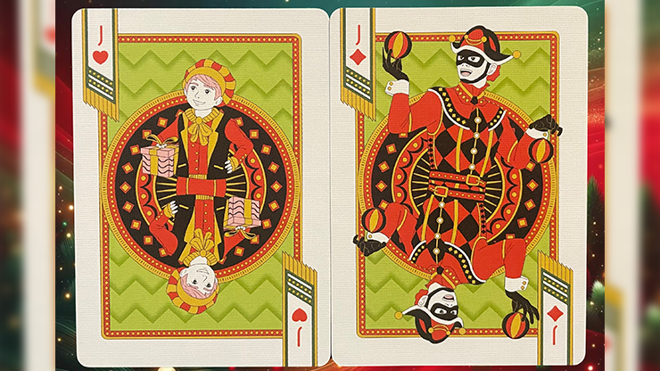 Bicycle Nutcracker (Green Gilded) Playing Cards by Murphy's Magic Supplies, Inc.