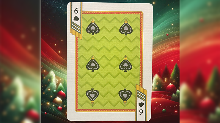 Bicycle Nutcracker (Green Gilded) Playing Cards by Murphy's Magic Supplies, Inc.