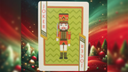 Bicycle Nutcracker (Red Gilded) Playing Cards by Murphy's Magic Supplies, Inc.