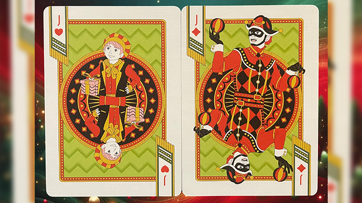 Bicycle Nutcracker (Red Gilded) Playing Cards by Murphy's Magic Supplies, Inc.