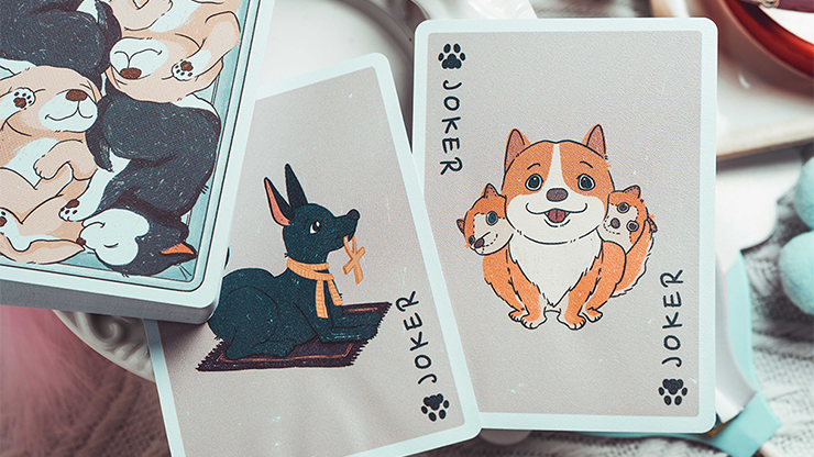 Naughty Dog Playing Cards by 808 Magic and Bacon Playing Card by Murphy's Magic Supplies, Inc.