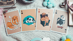 Naughty Dog Playing Cards by 808 Magic and Bacon Playing Card by Murphy's Magic Supplies, Inc.
