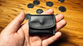 The Cowhide Coin Wallet (Black) by Bacon Magic by Murphy's Magic Supplies, Inc.