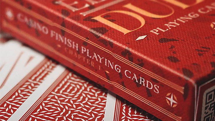 Elysian Duets Marked Deck (Red) by Phill Smith - Trick by Murphy's Magic Supplies, Inc.