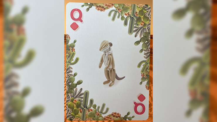 Gilded Bicycle Balloon Desert Playing Cards by Murphy's Magic Supplies, Inc.