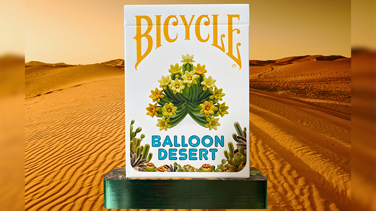 Gilded Bicycle Balloon Desert Playing Cards by Murphy's Magic Supplies, Inc.