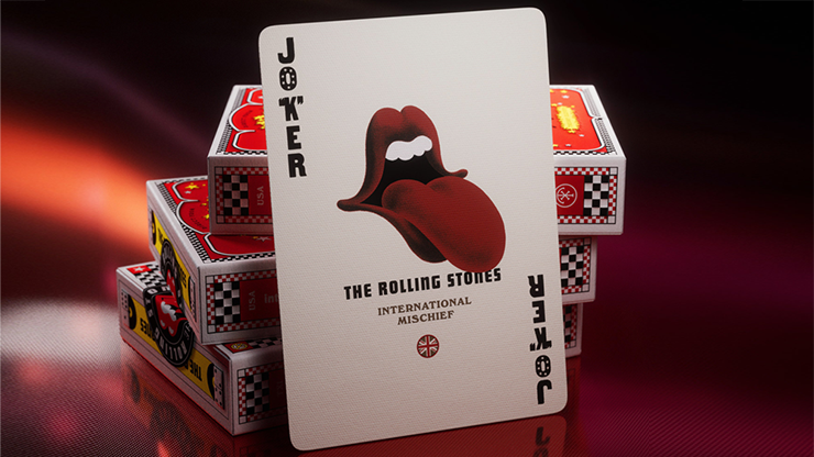 The Rolling Stones Playing Cards by theory11 by Murphy's Magic Supplies, Inc.