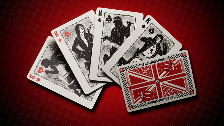 The Rolling Stones Playing Cards by theory11 by Murphy's Magic Supplies, Inc.