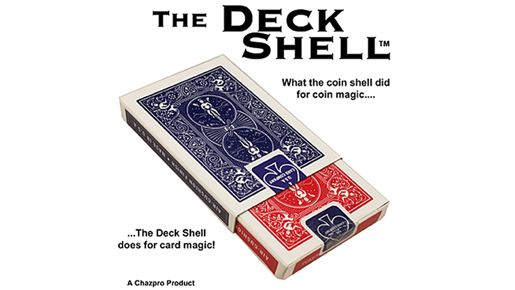 Deck Shell 2.0 Set (Blue Bicycle) by Chazpro Magic - Trick by Murphy's Magic Supplies, Inc.