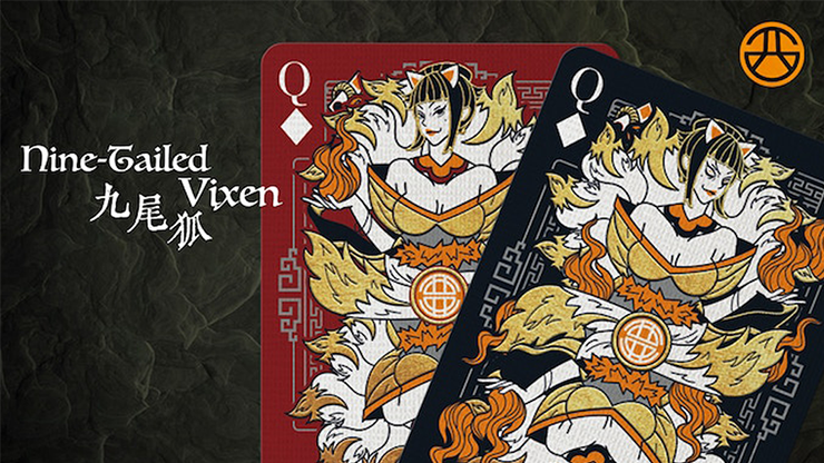 Bull Demon King Craft (Confusion Red) Playing Cards by Murphy's Magic Supplies, Inc.