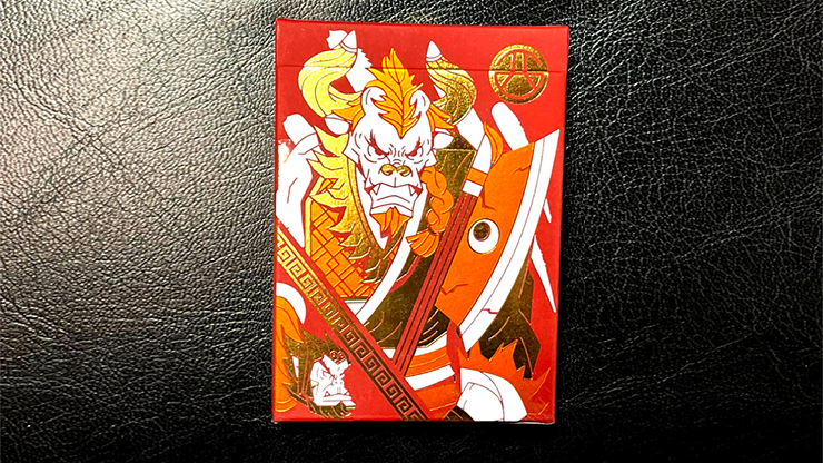 Bull Demon King Craft (Confusion Red) Playing Cards by Murphy's Magic Supplies, Inc.