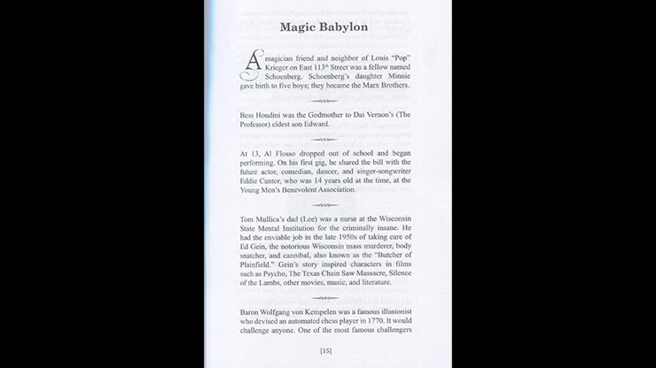 Magic Babylon by Joe Hernandez - Book by Murphy's Magic Supplies, Inc.