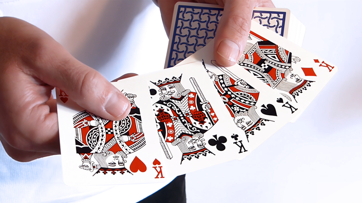 TURN (Red) Playing Cards by Mechanic Industries - Trick by Murphy's Magic Supplies, Inc.