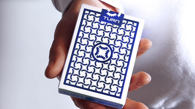 TURN (Blue) Playing Cards by Mechanic Industries - Trick by Murphy's Magic Supplies, Inc.