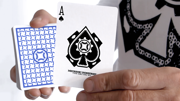 TURN (Blue) Playing Cards by Mechanic Industries - Trick by Murphy's Magic Supplies, Inc.