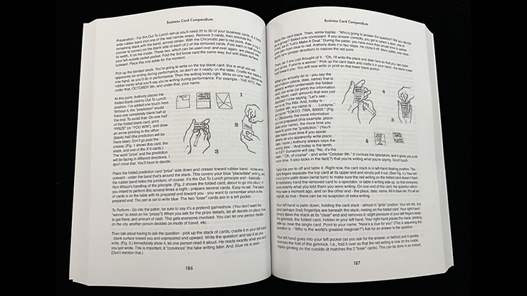 The Business Card Compendium by Mark Strivings by Murphy's Magic Supplies, Inc.