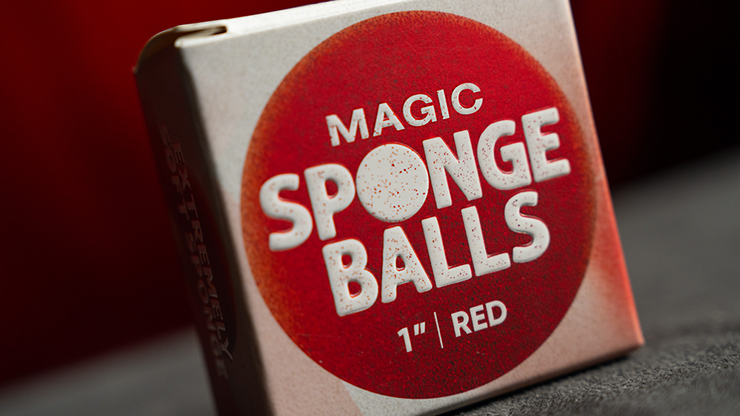 Magic Sponge Balls 4PK RED 1" by Murphy's Magic by Murphy's Magic Supplies, Inc.