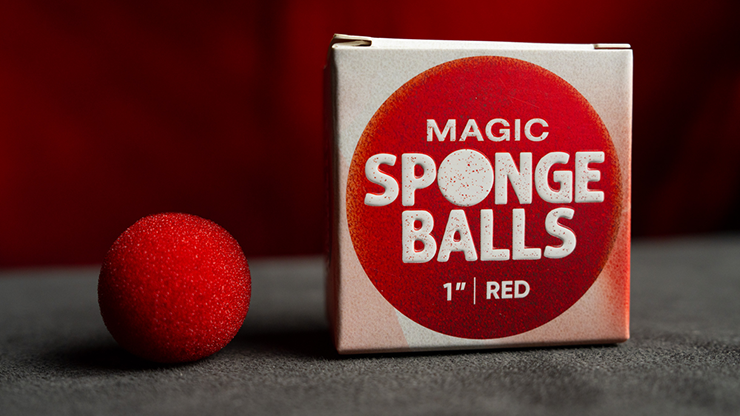 Magic Sponge Balls 4PK RED 1" by Murphy's Magic by Murphy's Magic Supplies, Inc.