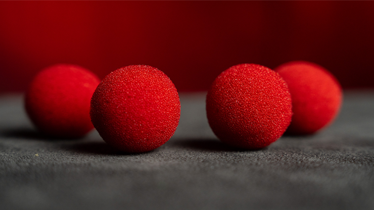 Magic Sponge Balls 4PK RED 1.5" by Murphy's Magic by Murphy's Magic Supplies, Inc.