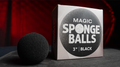 Magic Sponge Balls 4PK BLACK 3" by Murphy's Magic by Murphy's Magic Supplies, Inc.