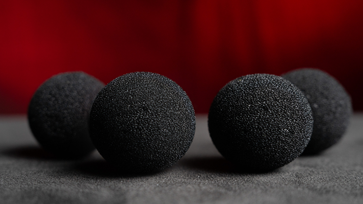 Magic Sponge Balls 4PK BLACK 2" by Murphy's Magic by Murphy's Magic Supplies, Inc.