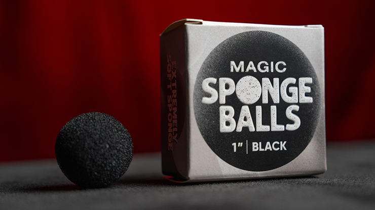 Magic Sponge Balls 4PK BLACK 1" by Murphy's Magic by Murphy's Magic Supplies, Inc.